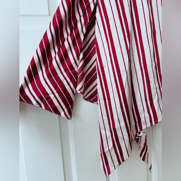 Anthropologie Sleeveless Asymmetrical Tie-Back Maxi Dress, Size M - Picture 8 of 10